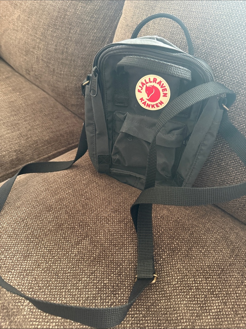 Fjallraven Small Crossbody Bag - Black
